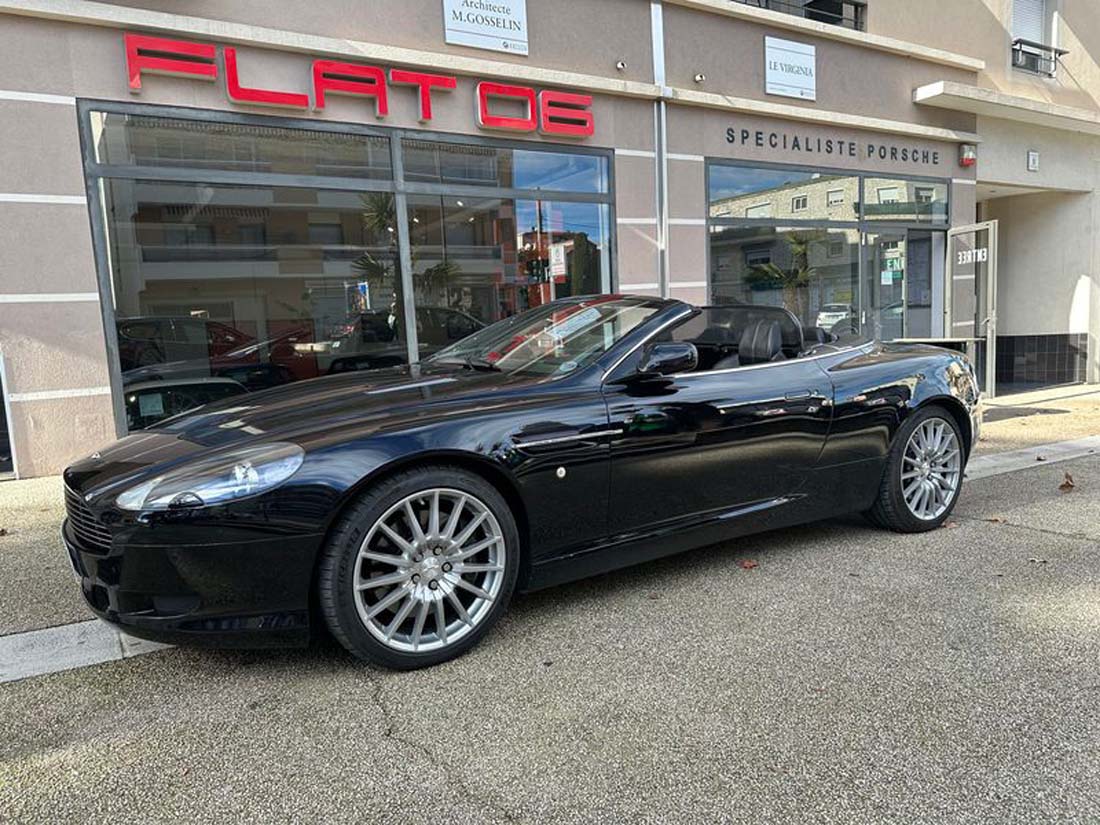 ASTON-MARTIN DB9 VOLANTE 5.9 V12 477cv Cabriolet / Convertible 04/2008