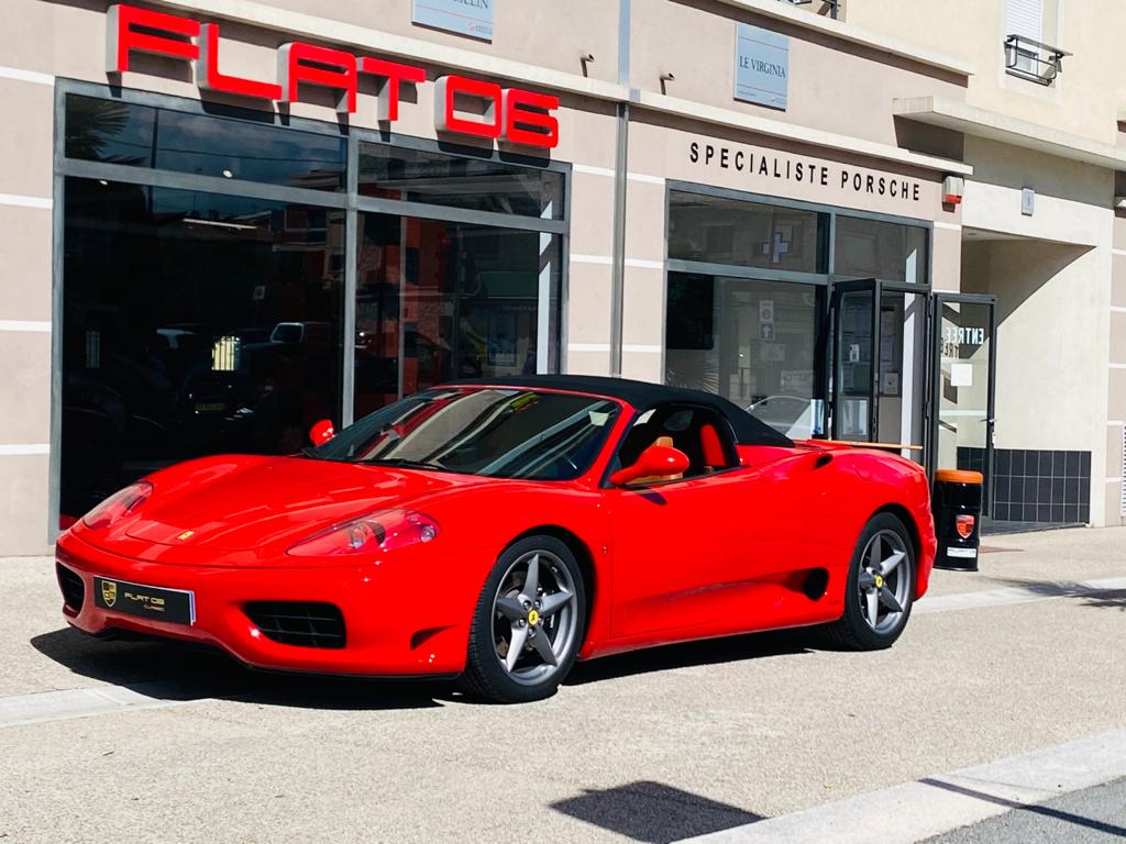 FERRARI 360 Modena Spider BVM6 Cabriolet / Convertible 10/2003