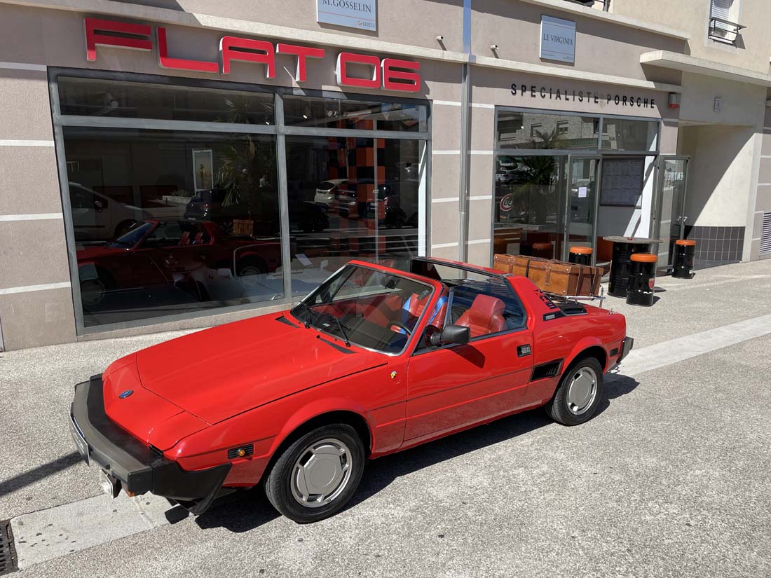 FIAT Bertone X1/9 Cabriolet / Convertible 01/1985