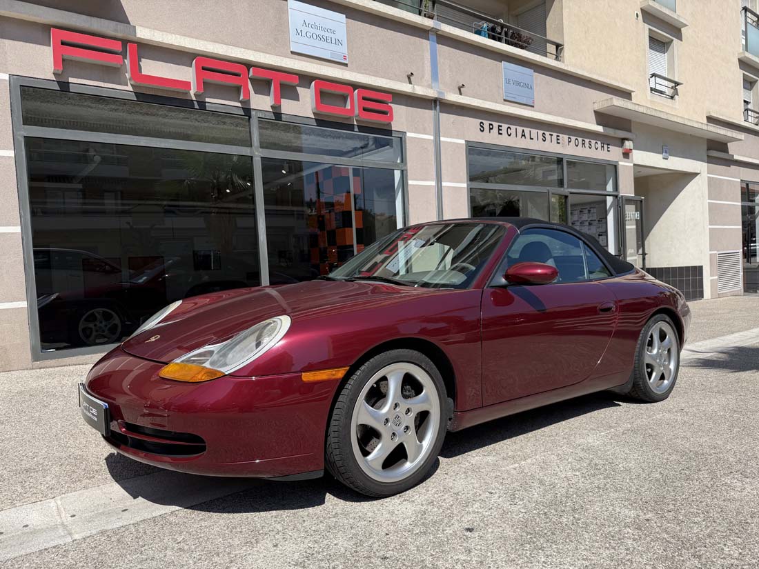 PORSCHE 996 Carrera 3.4 300cv Cab Tiptro occasion