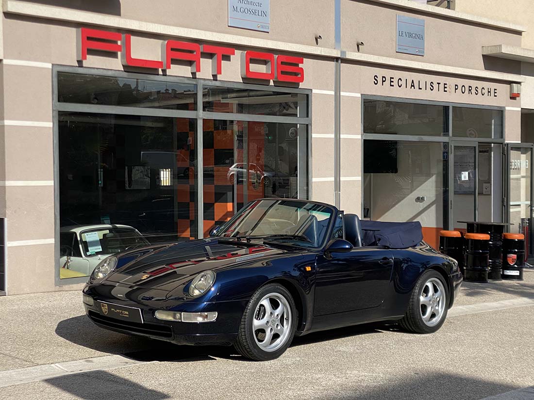 PORSCHE 993 Carrera 2 285cv 3.8 X51 CAB Cabriolet / Convertible 07/1995