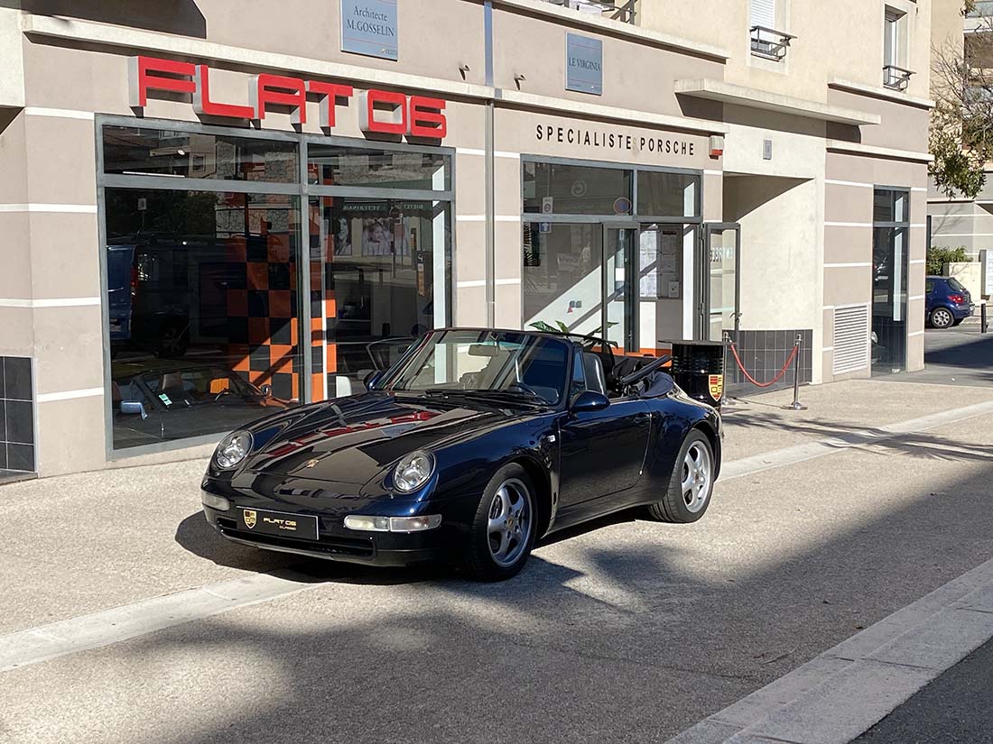 PORSCHE 993 Carrera 2 272cv Cabriolet / Convertible 05/1994