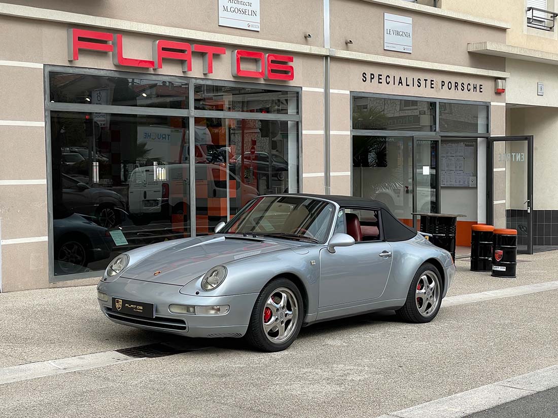 PORSCHE 993 Carrera 2 3.6 272cv CAB Cabriolet / Convertible 08/1994